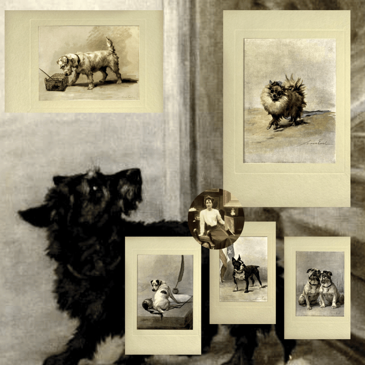 Maud Earl-1910- | Perrillos del halda ilustrados