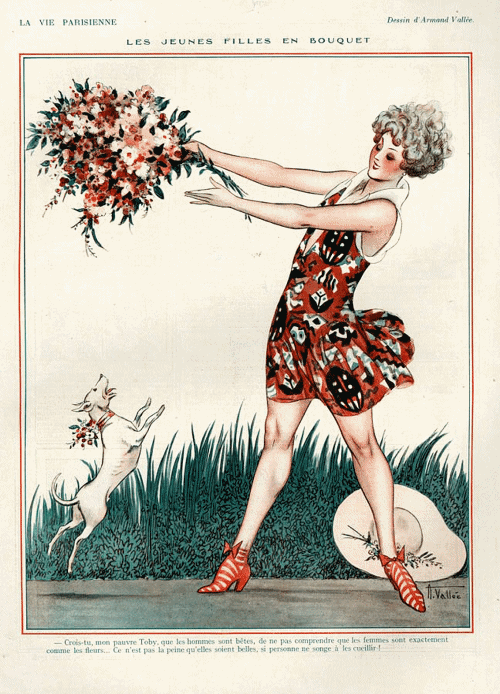 Vie Parisienne | Lo fantaseado | Perrillos del halda ilustrados